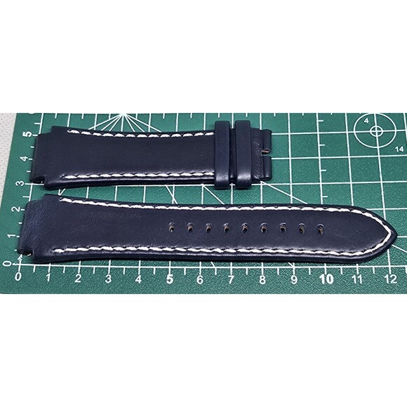 Accessories - Vittorium Swiss Made Strap Blue Leather New Replacement Watch Strap